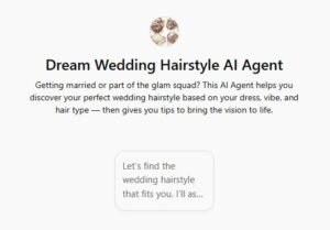 Dream Wedding Hairstyle AI Agent