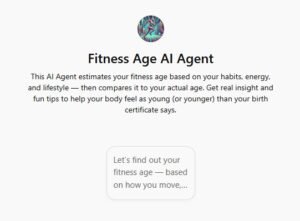 Fitness Age AI Agent