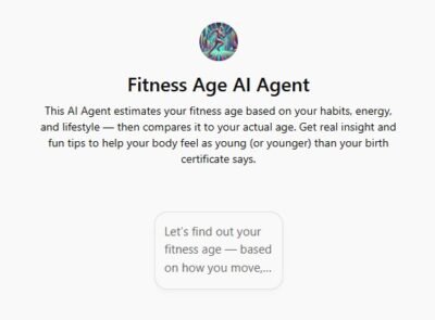 Fitness Age AI Agent