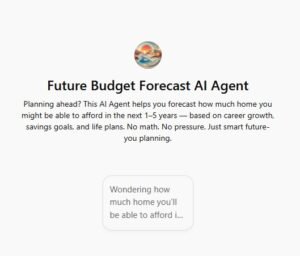 Future Budget Forecast AI Agent