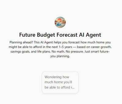 Future Budget Forecast AI Agent