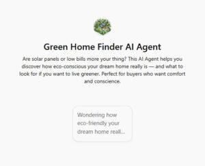 Green Home Finder AI Agent
