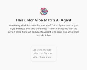 Hair Color Vibe Match AI Agent