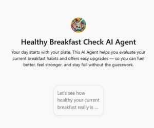 Healthy Breakfast Check AI Agent