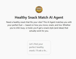 Healthy Snack Match AI Agent