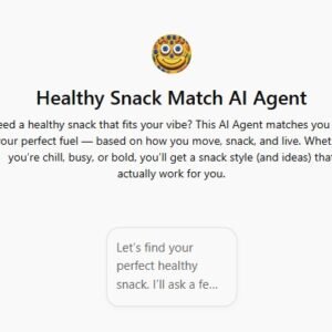 Healthy Snack Match AI Agent
