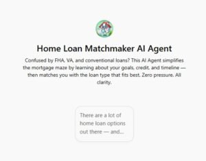 Home Loan Matchmaker AI Agent