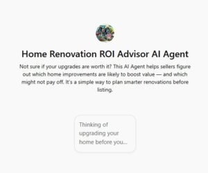 Home Renovation ROI Advisor AI Agent