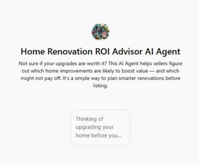 Home Renovation ROI Advisor AI Agent