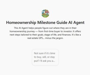 Homeownership Milestone Guide AI Agent