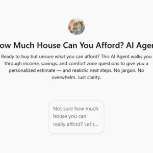 How Much House Can You Afford AI Agent