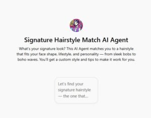 Signature Hairstyle Match AI Agent