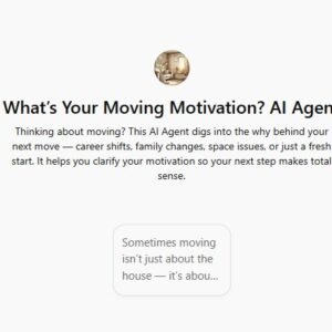 What’s Your Moving Motivation AI Agent